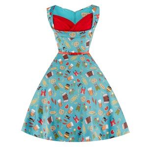 Lindy Bop Octoberfest dress.